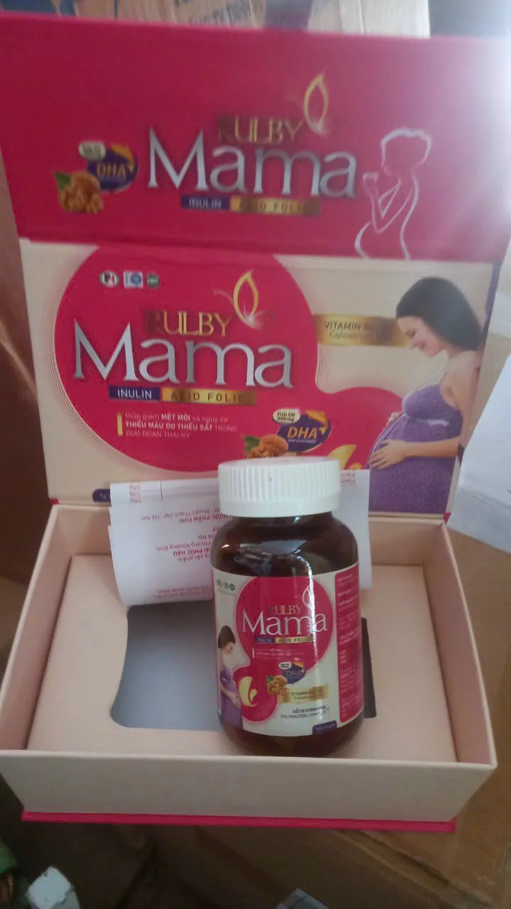Viên uống Rulby Mama – Bổ sung vitamin khoáng chất cho mẹ bầu khỏe mạnh