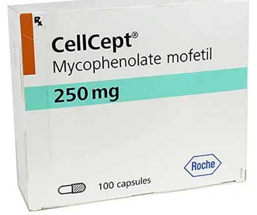 Thuốc CellCept 250mg điều trị dự phòng thải ghép trên bệnh nhân mới ghép dị thận