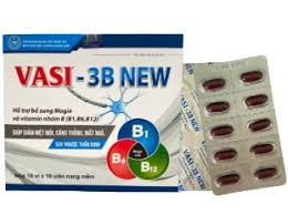 VASI - 3B NEW hỗ trợ bổ sung Magie và Vitamin nhóm B ( Hộp 10 vỉ x 10 viên)