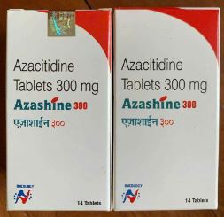 Thuốc Azashine 300mg điều trị bệnh lý về bệnh bạch cầu tủy cấp tính