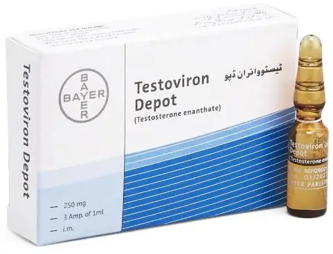 Thuốc Testoviron Depot 250 mg điều trị, kiểm soát, phòng chống Testosterone thấp ở nam giới