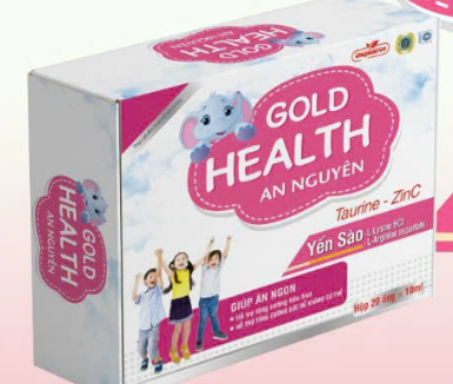 Gola health an nguyên – giúp ăn ngon, hỗ trợ tăng cường tiêu hóa, tăng cường đề kháng (Hộp 20 ống x 10ml)