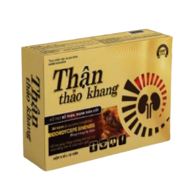 Thận thảo khang – hỗ trợ bổ thận, mạnh gân cốt (hộp 3 vỉ x 10 viên)