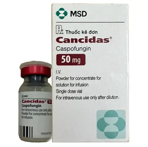 Thuốc Cancidas 50mg điều trị nhiễm các loại nấm
