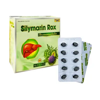 Bổ Gan Silymarin Rox (H/100v) HD Pharma (màu Xanh)