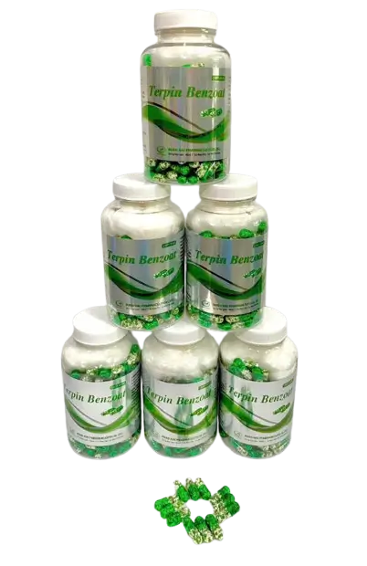 Thuốc trị ho, long đờm Terpin Benzoat Minh Hải (Chai 200 viên)