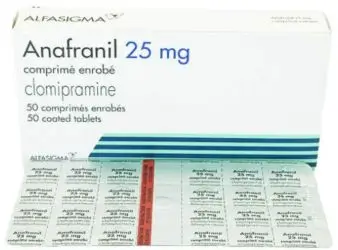 Thuốc Anafranil 25 Alfasigma điều trị các bệnh rối loạn cảm xúc, và trầm cảm