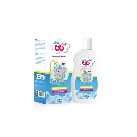 Tắm Gội Thảo Dược BBNIE Hương Chanh – Ngăn Ngừa Viêm Da, Rôm Sảy, Mụn Nhọt Cho Trẻ Sơ Sinh