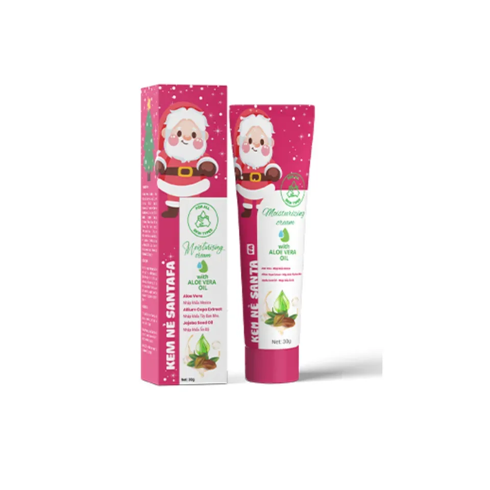 Kem Nẻ Dưỡng Ẩm Santafa – Hỗ Trợ Da Khô Nẻ, Nứt Gót, Chải Sần An Toàn Từ 6 Tháng Tuổi