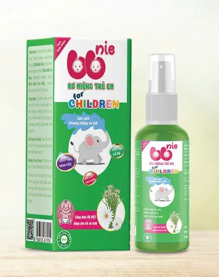 Rơ Miệng Trẻ Em BBNIE SANTAFA 40ml - Vệ Sinh Khoang Miệng Cho Bé 0+ Tháng | An Toàn Thảo Dược