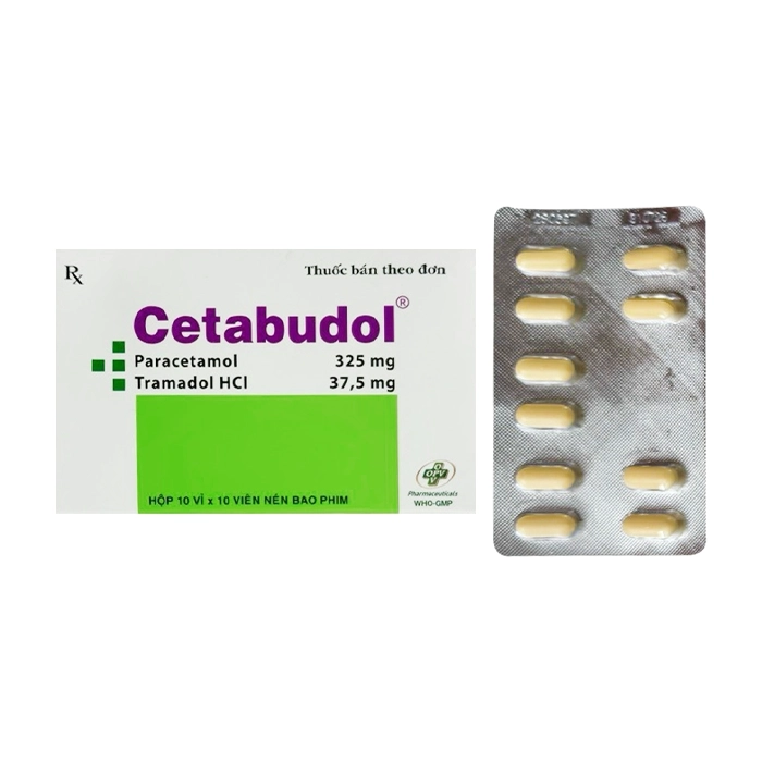 Cetabudol OPV - Điều trị giảm đau cấp tính (10 vỉ x 10 viên)