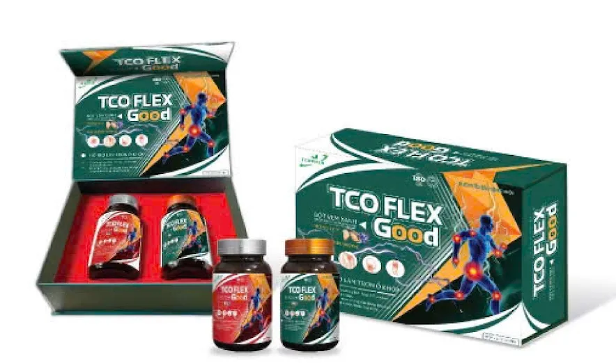 TCO FLEX GOOD TCOPHAR – Viên Hỗ Trợ Xương Khớp Công Thức Kép, Giảm Đau Khớp, Tăng Độ Dẻo Dai