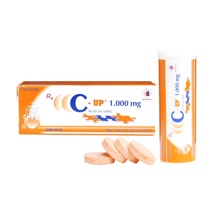 C-UP 1000mg Domesco 10 viên – Điều trị cải thiện tình trạng mệt mỏi