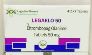 Thuốc LEGAELO 50mg điều trị giảm tiểu cầu mãn tính