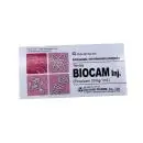 Biocam Inj Piroxicam 20mg/1ml (H/10 ống) Hàn Quốc