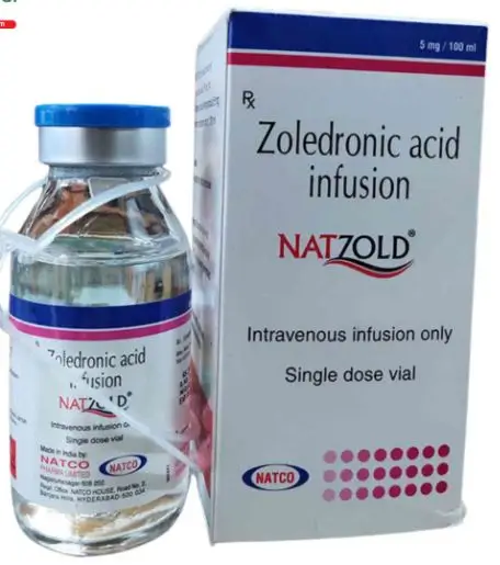 Thuốc Natzold 5mg/100ml điều trị tình trạng loãng xương