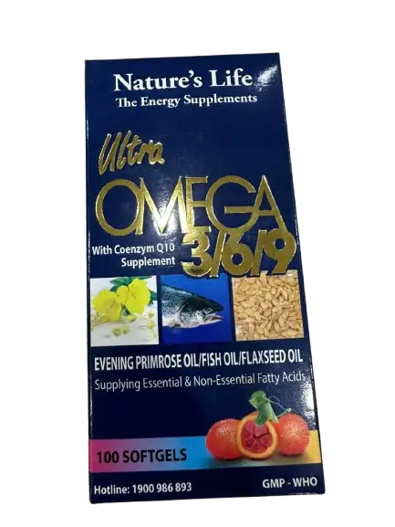 Dầu Cá Alaska Ultra Omega 369 Hộp 100 viên - Bổ Não, Tăng Cường Thị Lực, Giảm Nguy Cơ Mắc Bệnh Tim Mạch USA