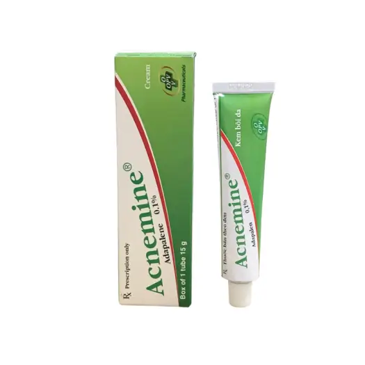 Kem bôi Acnemine Adapalen 0.1% – Hỗ trợ điều trị mụn ẩn và mụn trứng cá