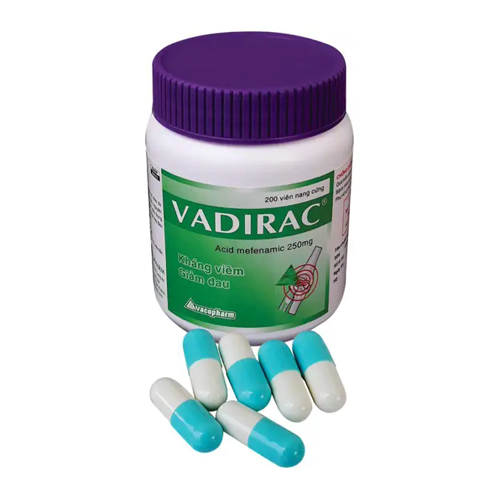 Vadirac 250mg Vacopharm 200 viên – Thuốc giảm đau