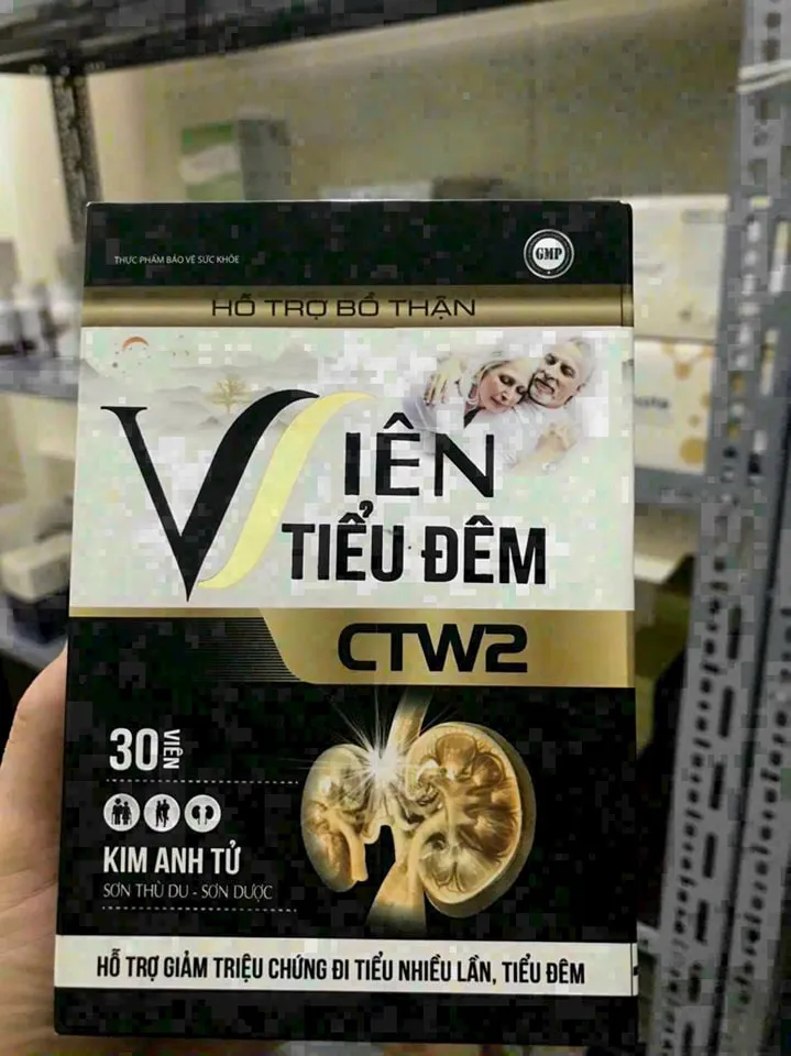 Viên Tiểu Đêm CTW2 – Hỗ Trợ Giảm Tiểu Đêm, Tiểu Nhiều Lần Hiệu Quả