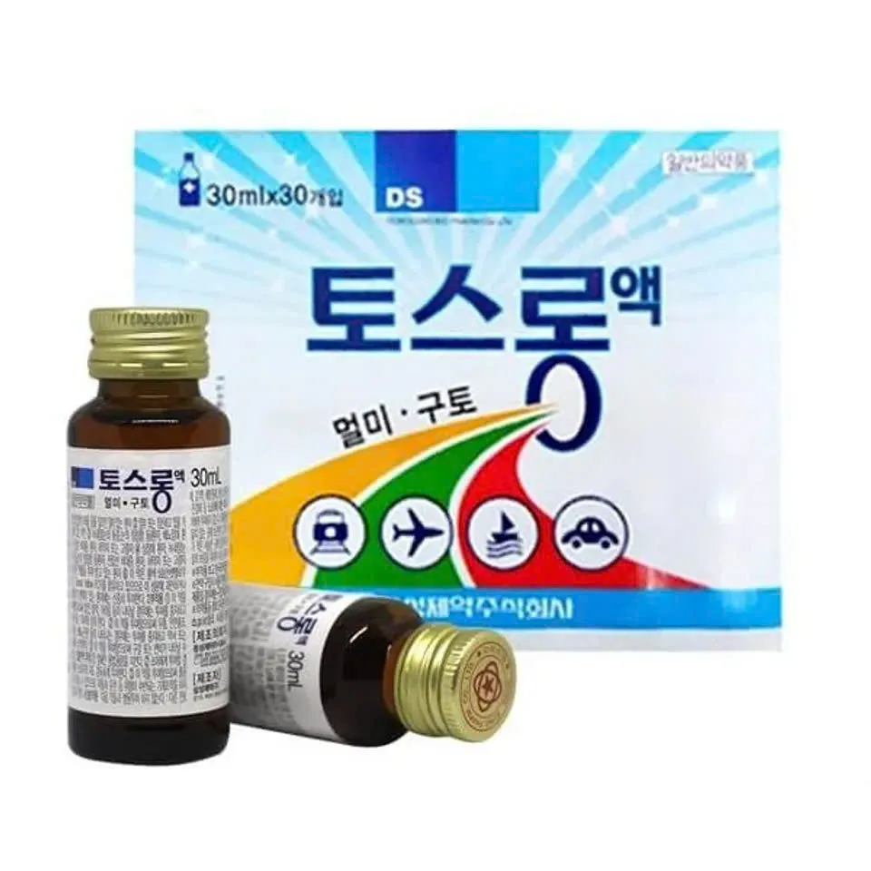 Nước Uống Chống Say Tàu Xe DongSung TosLong Sos Hàn – Hỗ Trợ Ngăn Ngừa Say Xe Hiệu Quả