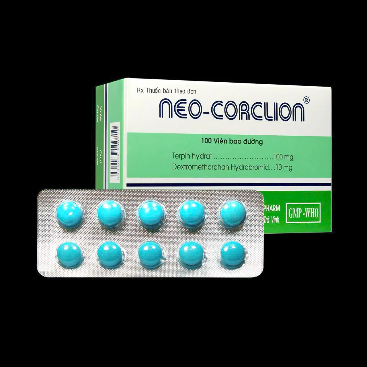 Neo-Corclion TV.Pharm – Điều trị ho khan, long đờm, ho mãn tính hiệu quả