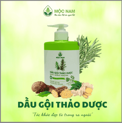Dầu gội thảo dược Mộc Nam, Ngăn ngừa rụng tóc, Kích thích mọc tóc