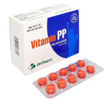 Bổ sung vitamin PP - Niacinamide(một dạng của vitamin B3)