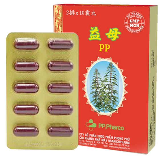Ích Mẫu – PP, hỗ trợ bổ huyết, điều kinh, giảm đau bụng kinh