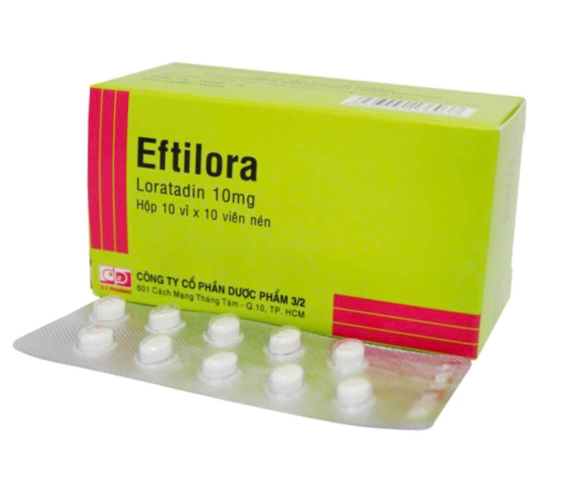 EFTILORA – Thuốc điều trị viêm mũi dị ứng hiệu quả của F.T.PHARMA