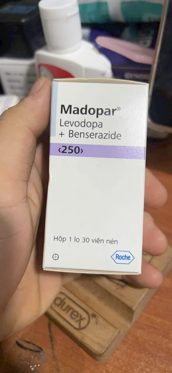 Madopar 250mg (Levodopa + Benserazide) – Điều trị bệnh Parkinson hiệu quả, an toàn