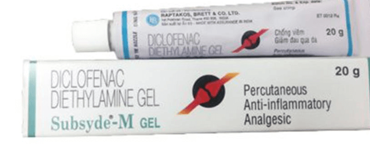 Điều trị bệnh nhân viêm khớp thoái hoá khớp Đau Bụng Kinh Subsyde-M GEL
