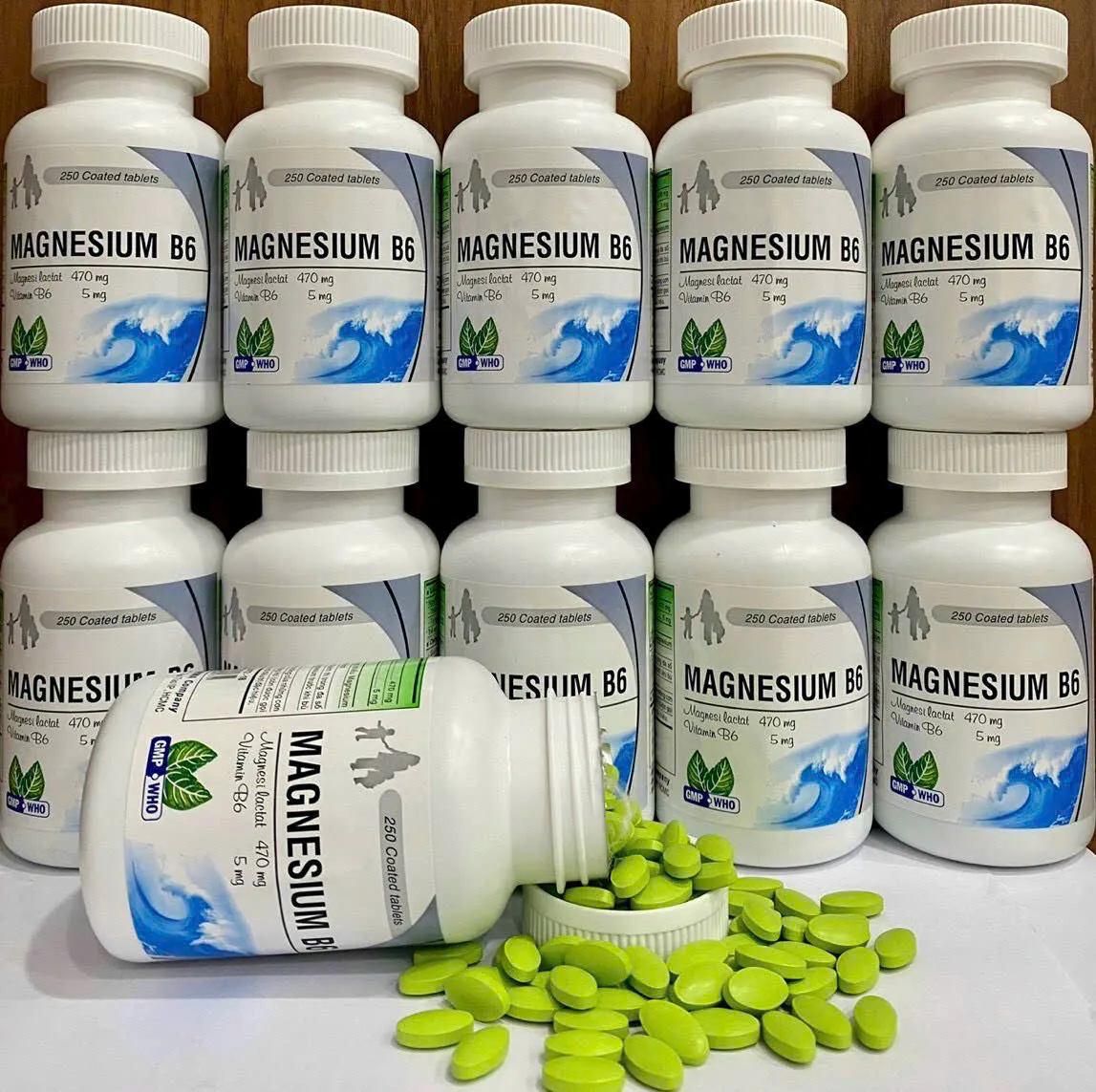 Magnesium B6 – Bổ sung Magie và Vitamin B6, hỗ trợ giảm căng thẳng, chuột rút hiệu quả
