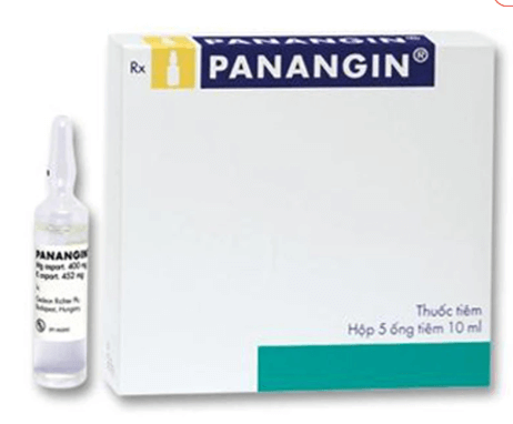 Thuốc tiêm Panangin Gedeon điều trị suy tim, nhồi máu cơ tim, loạn nhịp tim (5 ống x 10ml)