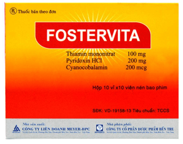 Điều trị thiếu hụt vitamin nhóm B FOSTERVITA