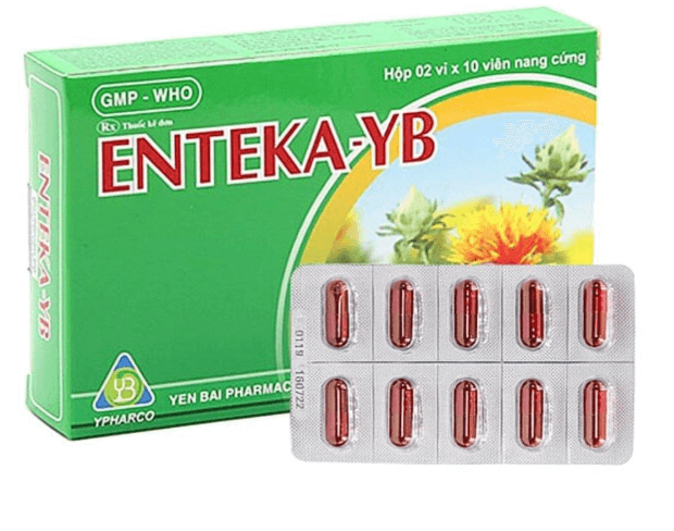 Enteka-YB Làm giảm cholesterol máu Hoạt huyết, chống tạo huyết khối