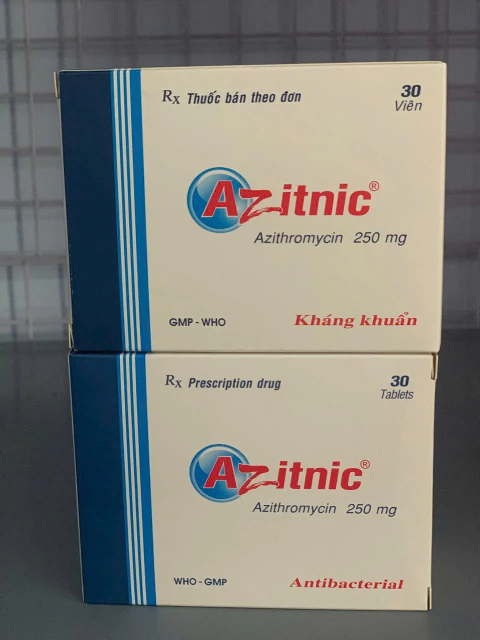Azitnic 250 – Kháng sinh điều trị nhiễm khuẩn hiệu quả, an toàn