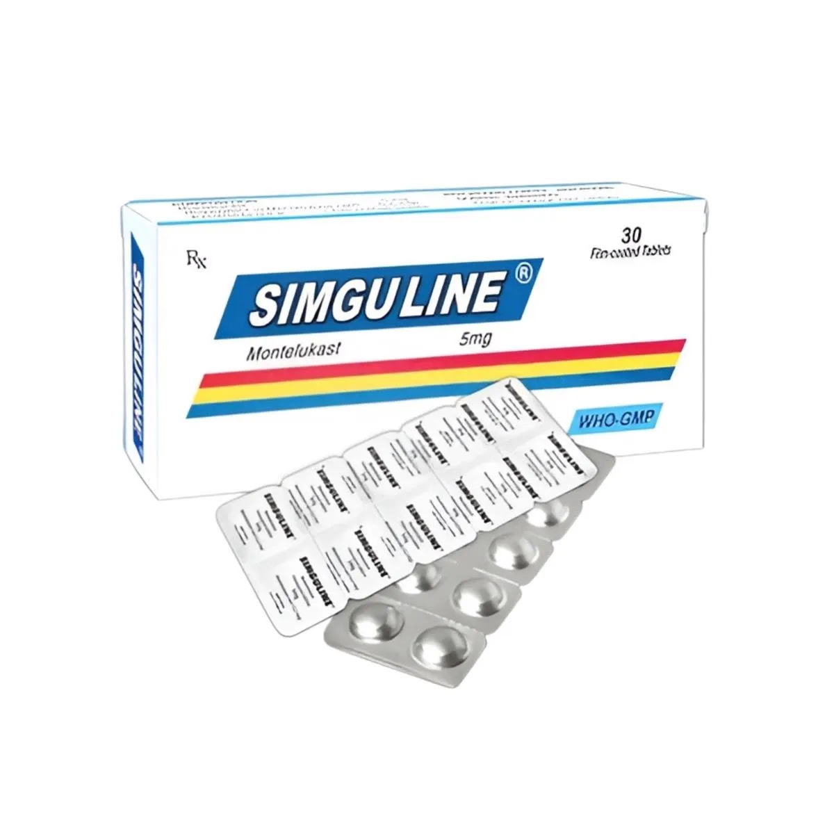 Thuốc Simguline 5mg Montelukast – Điều Trị Hen Suyễn, Dị Ứng An Toàn Hiệu Quả
