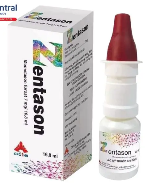 Thuốc Zentason điều trị viêm mũi dị ứng