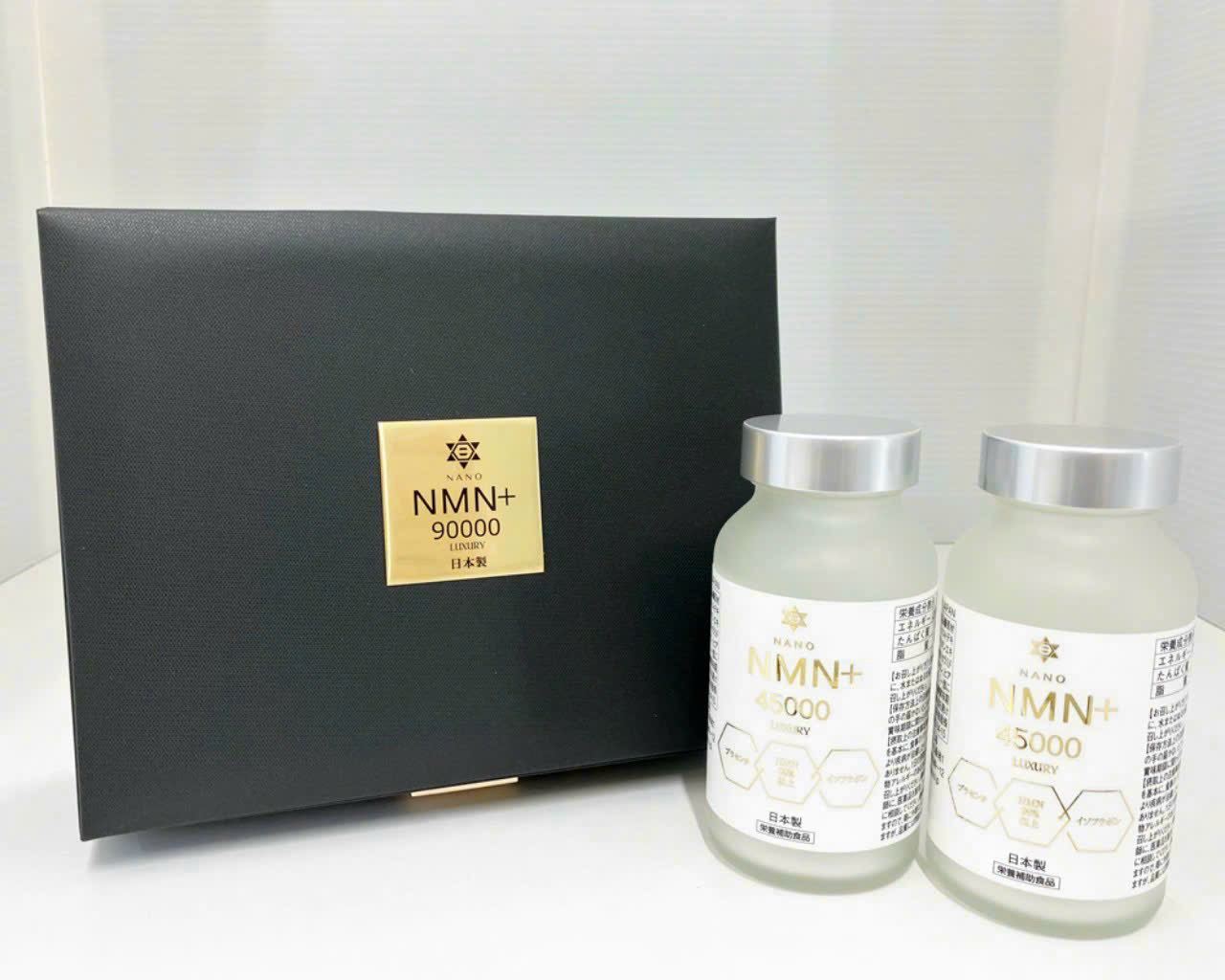 NANO NMN+ 90000 LUXURY - Bổ sung NMN cao cấp, hỗ trợ chống lão hóa, tăng cường năng lượng tế bào