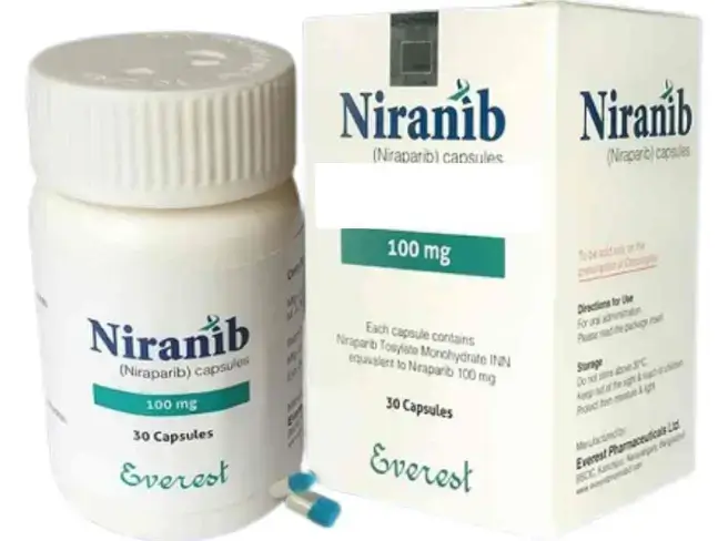 Niranib 100mg Điều trị ung thư buồng trứng, ống dẫn trứng