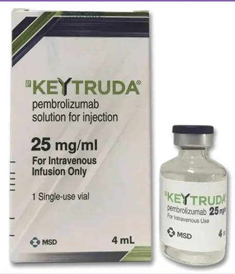 Keytruda 25mg/ml Merck (Hộp 1 lọ x 4ml) điều trị ung thư