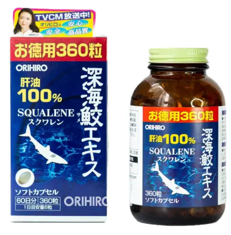 Sụn vi cá mập Squalene Orihiro – Hàng Nhật nội địa
