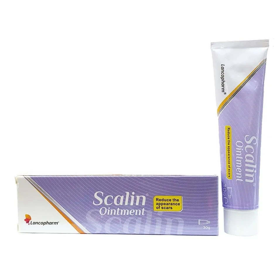 Kem trị sẹo Lancopharm Scalin Ointment - Làm mờ sẹo mụn, sẹo bỏng với Lanolin và Caprylic Triglyceride hiệu quả