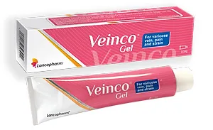 Gel thoa Lancopharm Veinco 100g – Hỗ trợ tuần hoàn máu, giảm sưng tĩnh mạch với Porphyridium và Eucalyptus