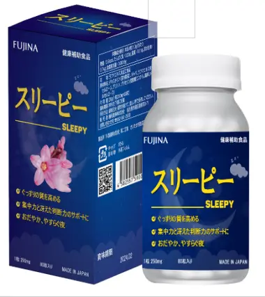 Viên uống ngủ ngon Fujina Sleepy Nhật Bản