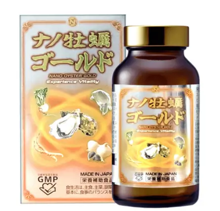 Viên uống tinh chất hàu Nichiei Bussan Nano Oyster Gold Experience Vitality (120 viên) (Hộp)