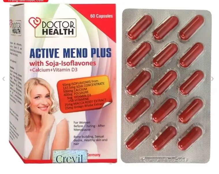 Active Meno Plus Khơi nguồn sức khỏe, sắc đẹp và sinh lý nữ