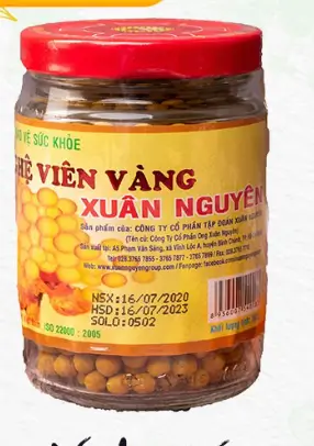 Mật Ong Nghệ Viên Vàng – Xuân Nguyên (Mật ong nguyên chất 100% )