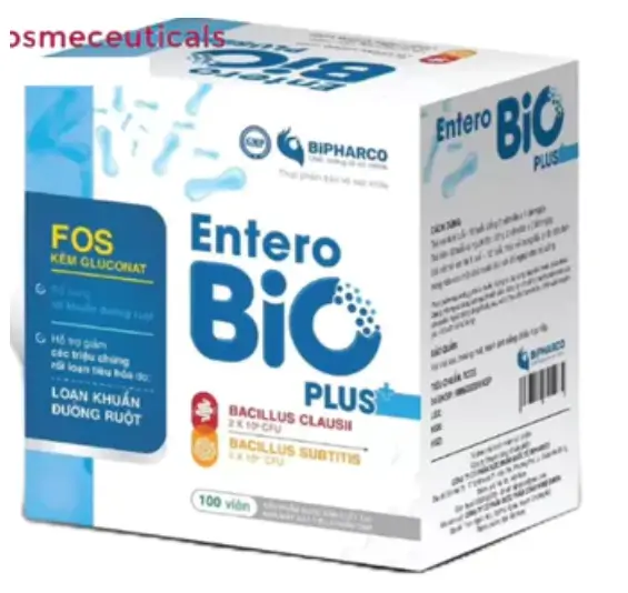Men Entero Bio Plus Bipharco Bổ Sung Lợi Khuẩn Đường Ruột (Hộp 100 viên)